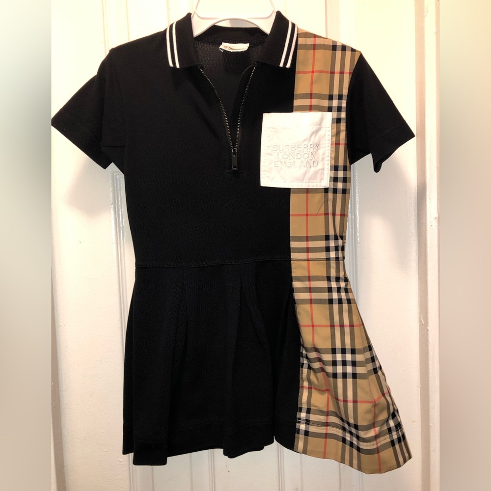 Girls Burberry dress… Serena vintage panel check